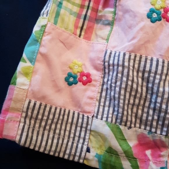 Gymboree girls size 3-6 months Flower Garden line dress with diaper cover NWT - Picture 2 of 7